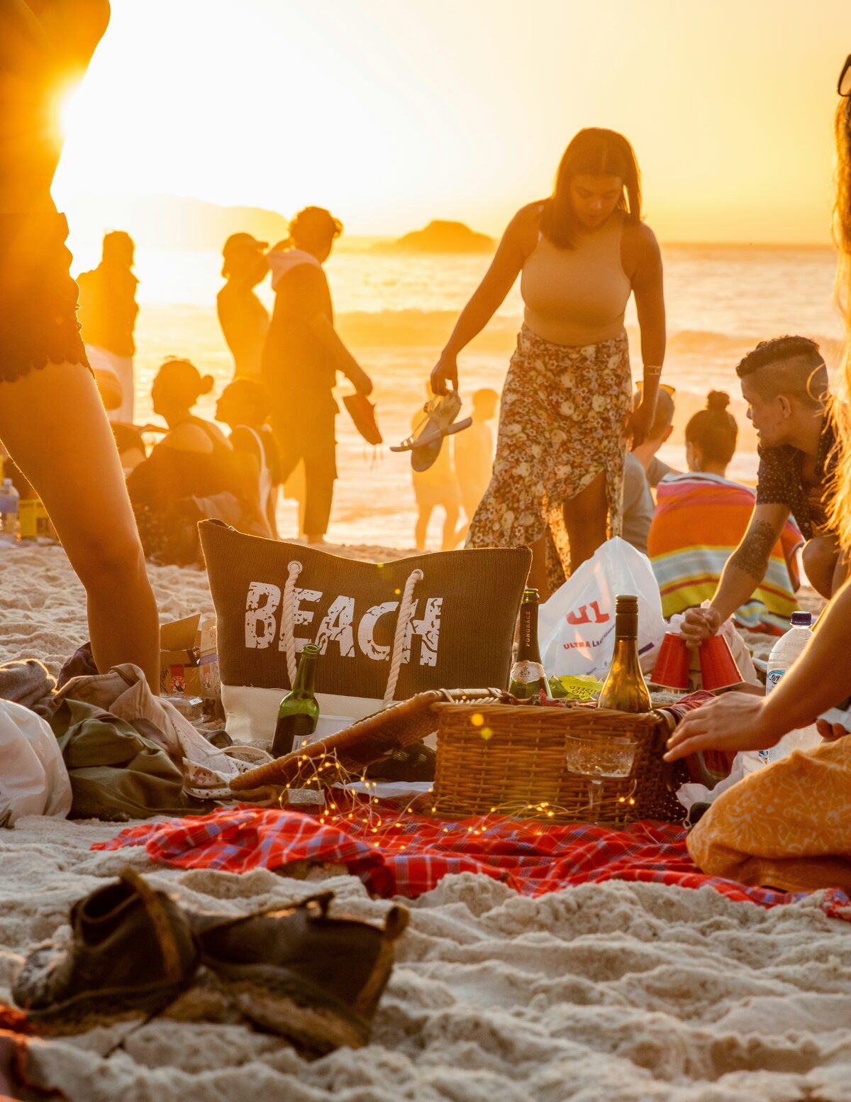 Beach with Friends