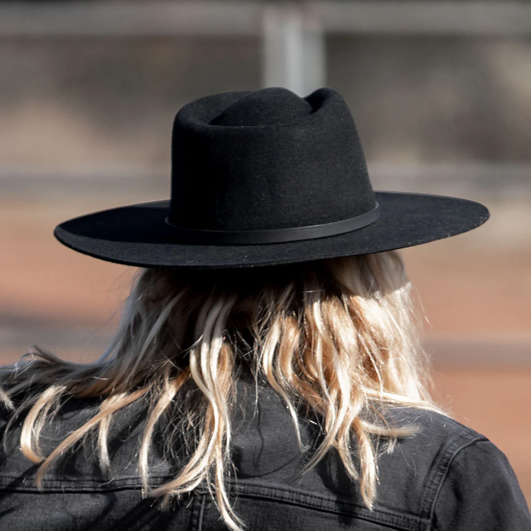 Isla Wide-Brim Hat — Ivory